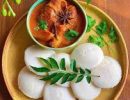 Idli(3 pieces) with Nellai Chicken Curry