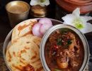 Parotta with Chicken Curry