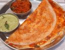 Nallennai poondu dosai ( Garlic Dosa )